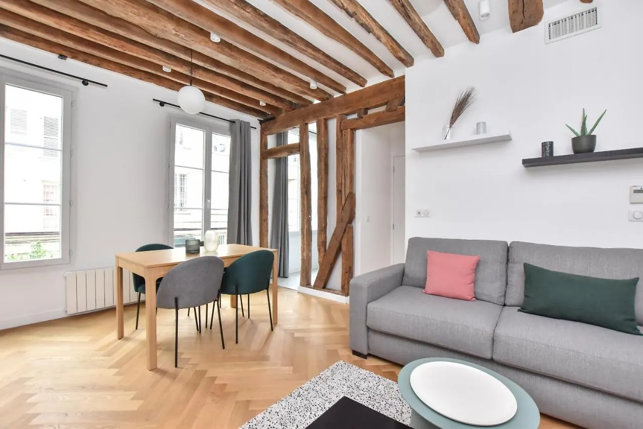 公寓 Authentic 1br-4p Republique - Le Marais 巴黎